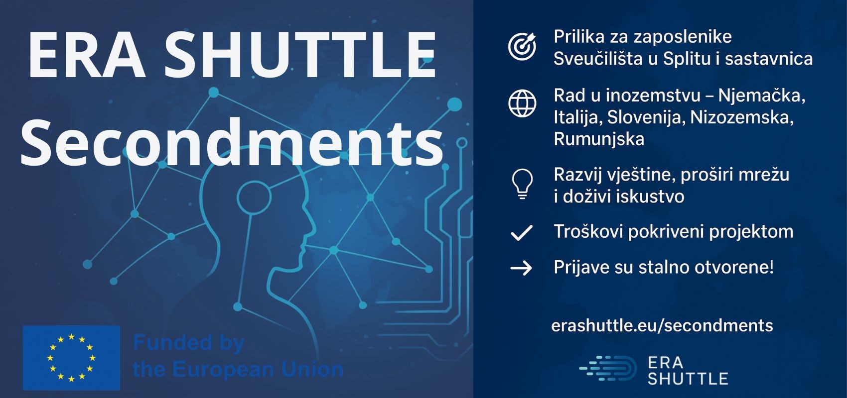 ERA SHUTTLE - prilika za razvoj karijere izvan akademskog okvira